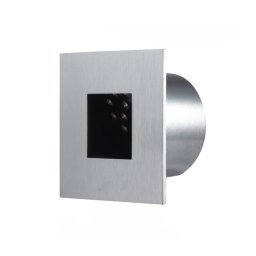 LED 35° SQUARE WALL LIGHT – RECESSED – STAINLESS STEEL