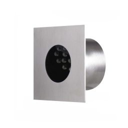 LED 35° SQUARE/CIRCLE WALL LIGHT – RECESSED – STAINLESS STEEL