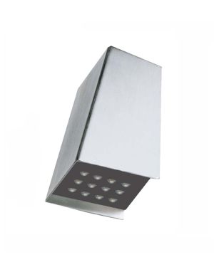 LED CUBE WALL LIGHT UP & DOWN – STAINLESS STEEL