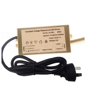 LED TRANSFORMER – 12WATT / 1.0AMP