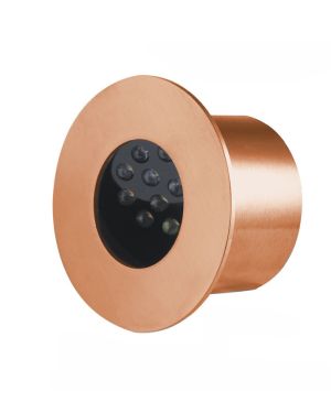 LED 35° CIRCLE WALL LIGHT – RECESSED – COPPER