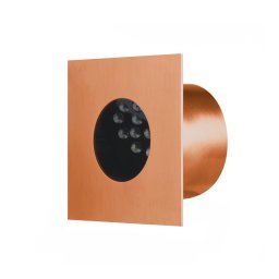 LED 35° SQUARE/CIRCLE WALL LIGHT – RECESSED – COPPER