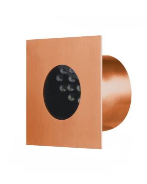 LED 35° SQUARE/CIRCLE WALL LIGHT – RECESSED – COPPER