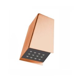 LED CUBE WALL LIGHT UP & DOWN – COPPER