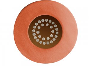 LED Deck Light Circle Copper - Bondilights