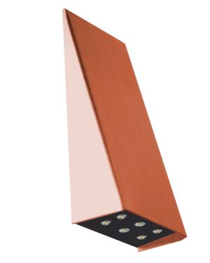 LED WEDGE WALL LIGHT – COPPER