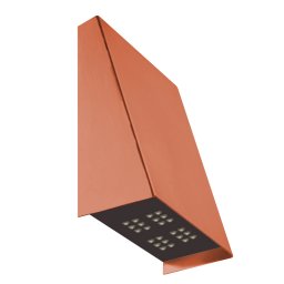 LED WEDGE WALL LIGHT UP & DOWN – COPPER