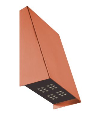 LED WEDGE WALL LIGHT UP & DOWN – COPPER