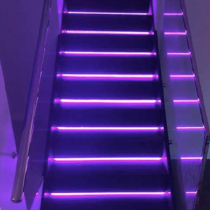 ALUMINIUM RECESSED PROFILE violet