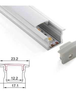 Aluminium Recessed Profile